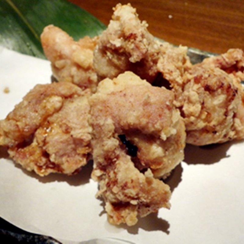 酒かす漬の鶏唐揚(月味座)