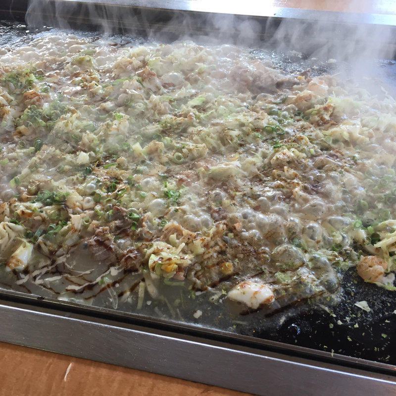 ミックスもんじゃ(もんじゃ焼き月島 小田部店)