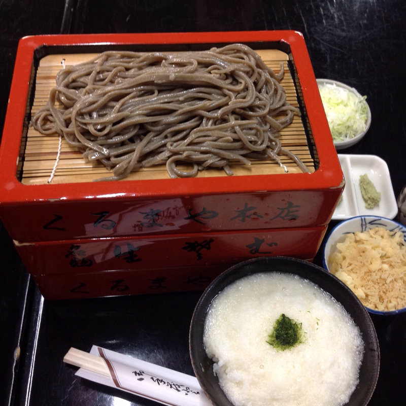 もりそば(くるまや本店)
