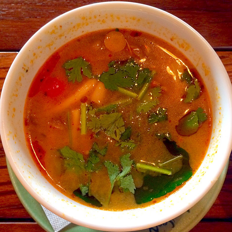 トム・ヤム・クン(ハーフ)(モンスーンカフェ お台場 （Monsoon Cafe）)