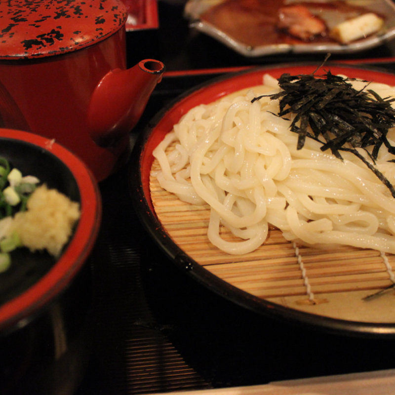 ざるうどん(細打うどん 竹や 御茶ノ水本店)
