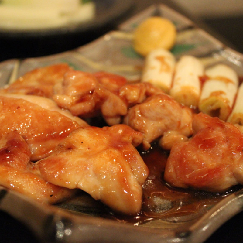 とり焼き(細打うどん 竹や 御茶ノ水本店)