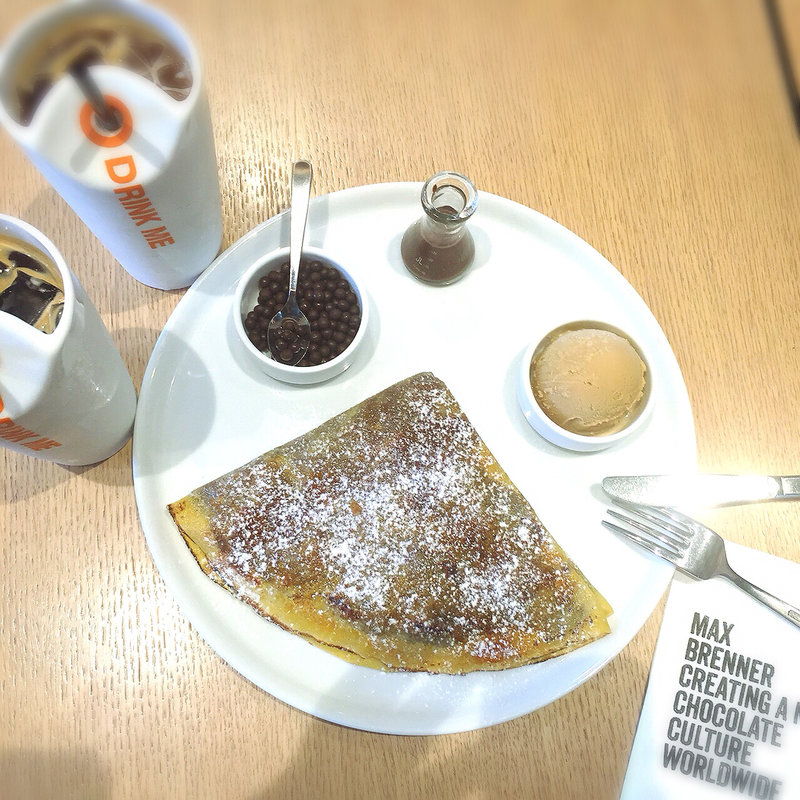 バナナクレープ(MAX BRENNER／マックスブレナー)