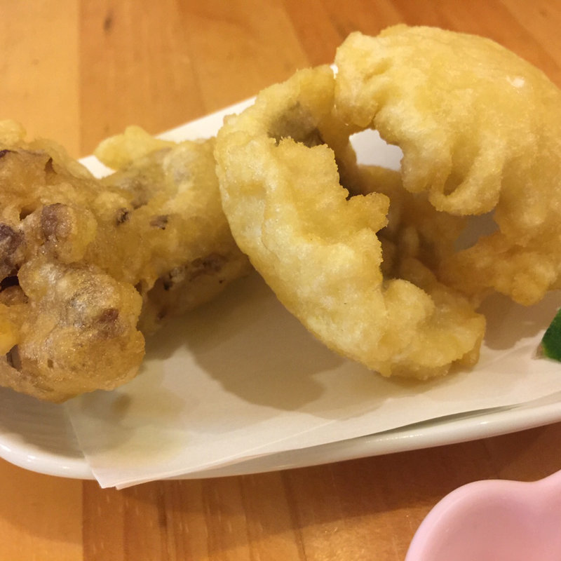 ハモ舞茸天(爽月 （そうげつ）)