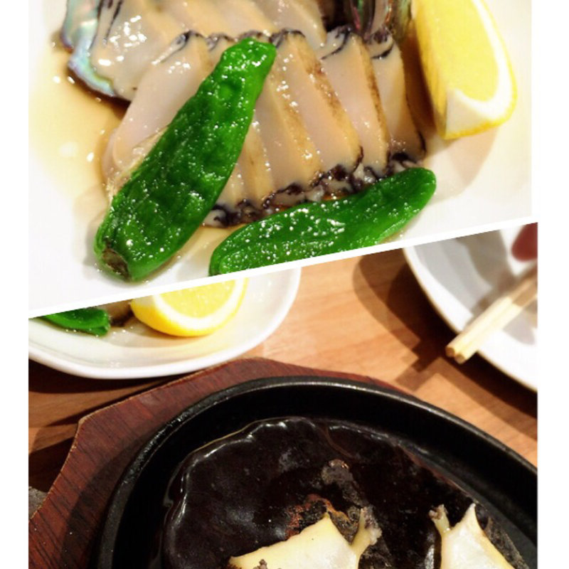 活鮑石焼(そば 俺のだし GINZA5 （【旧店名】俺のそば）)