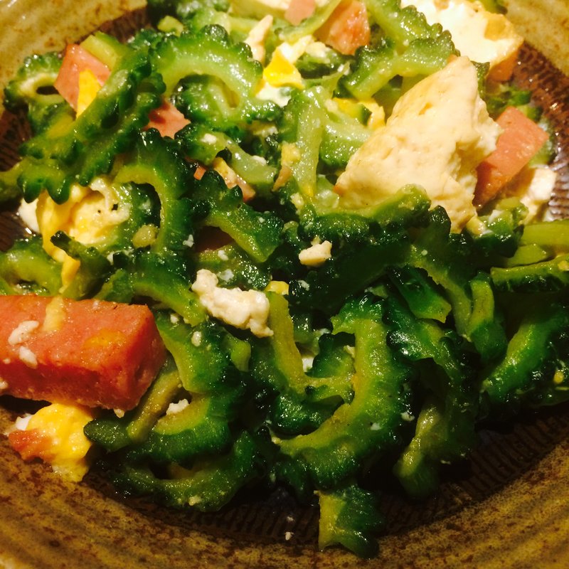 ご～や～ちゃんぷるぅ　苦瓜(ちゃんぷるぅ家)