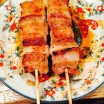 豚バラ(焼き鳥居酒屋 うたた屋 江坂)
