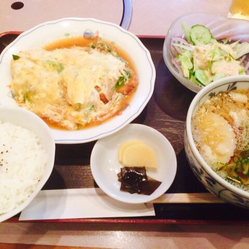 かつ玉定食(辰庵)