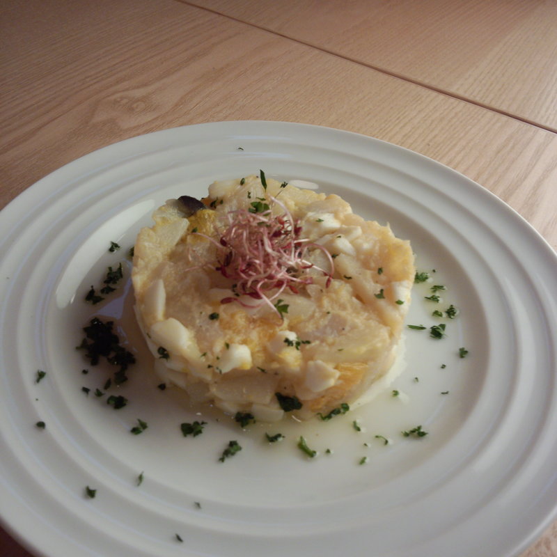 ラガ風塩ダラのサラダ(エル チリンギート 南スペイン料理とDeli)