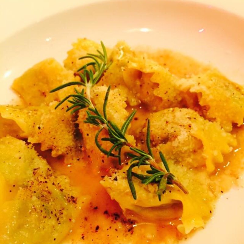 お肉の小さなラビオリ(Barbaro たまプラーザ)