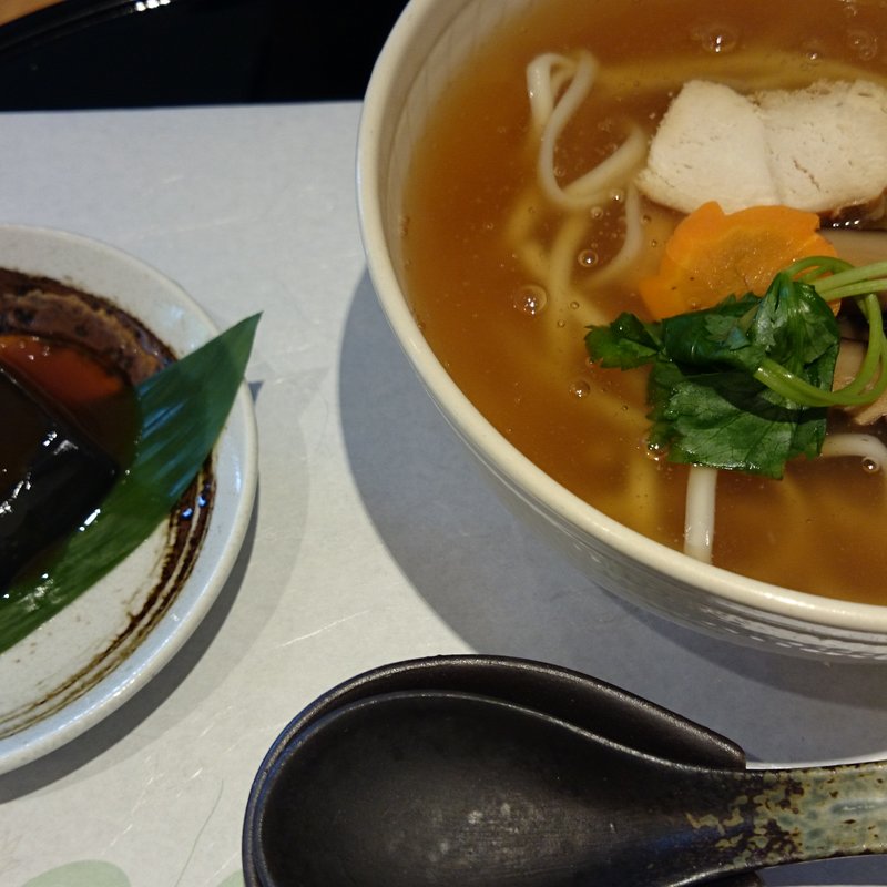 吉野うどんセット(天極堂)