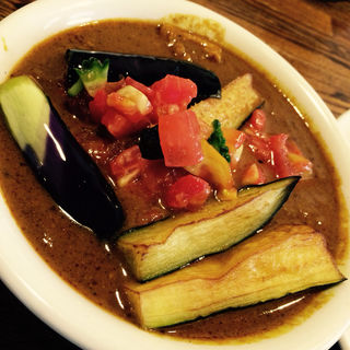 ナスと鶏肉のカレー(ヘンドリクス カリー バー （HENDRIX CURRY BAR）)