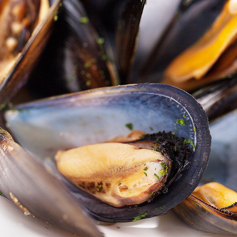 ムール貝のシャンパン蒸し(ヴィットリア )