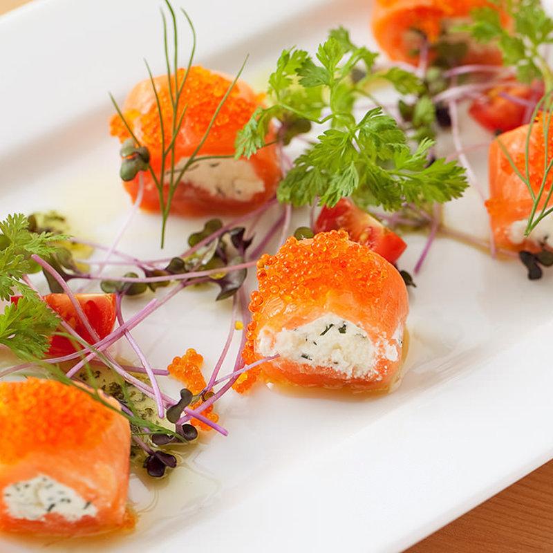 サーモンマリネ　クリームチーズロール(ヴィットリア )