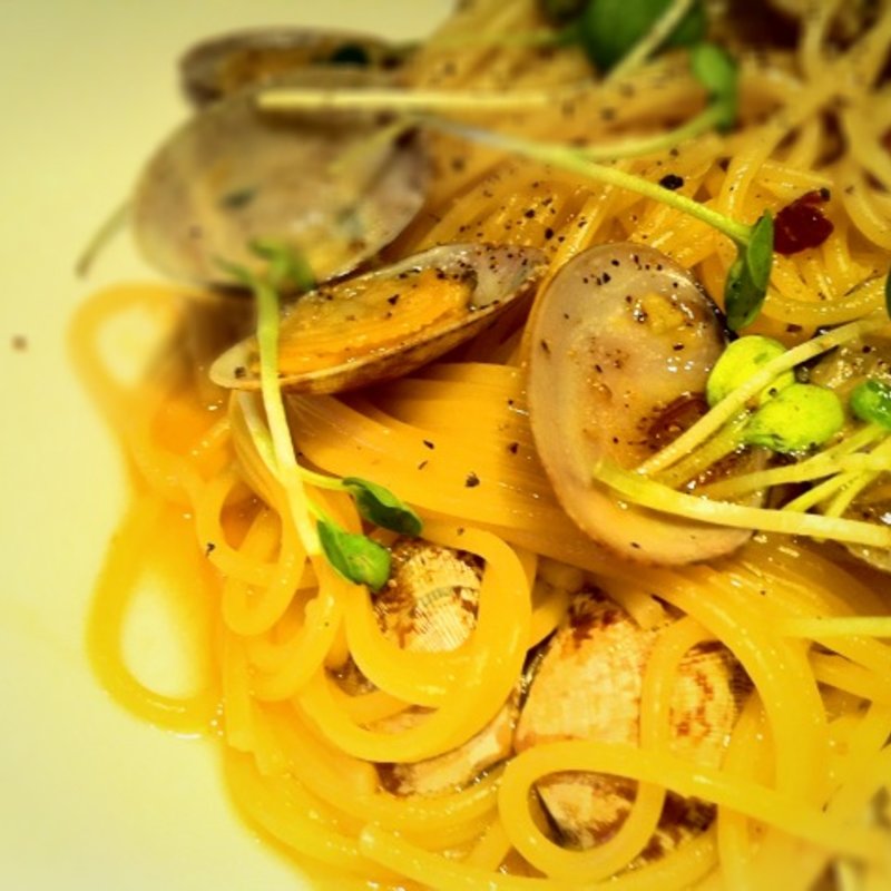 あさりのペペロンチーノ(新和風創作料理 Hazuki （ハヅキ）)