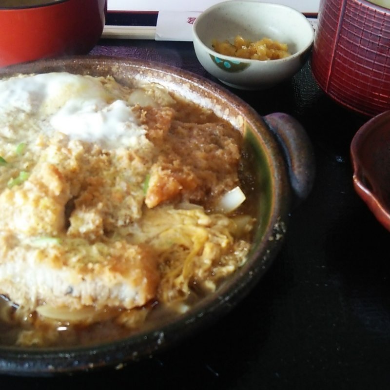 カツ煮定食(箱根関所 旅物語館 そば処 )