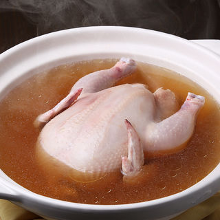 北京ダックのスープ(神楽坂 中華料理 縁香園)
