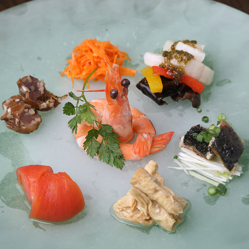 オードブル銘々盛り(神楽坂 中華料理 縁香園)