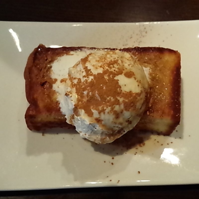 シナモンクリームトースト(Ａｊｉｋｕｒａ’ｓ　Ｄｉｎｉｎｇ)