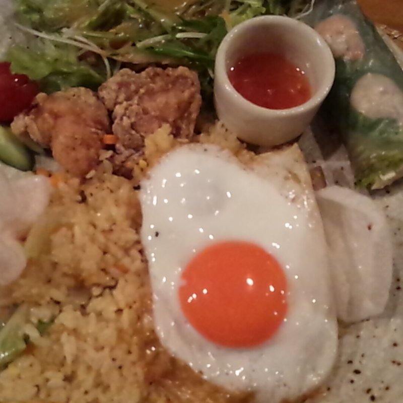 本日のアジアンプレート(草木万里野 みどり)