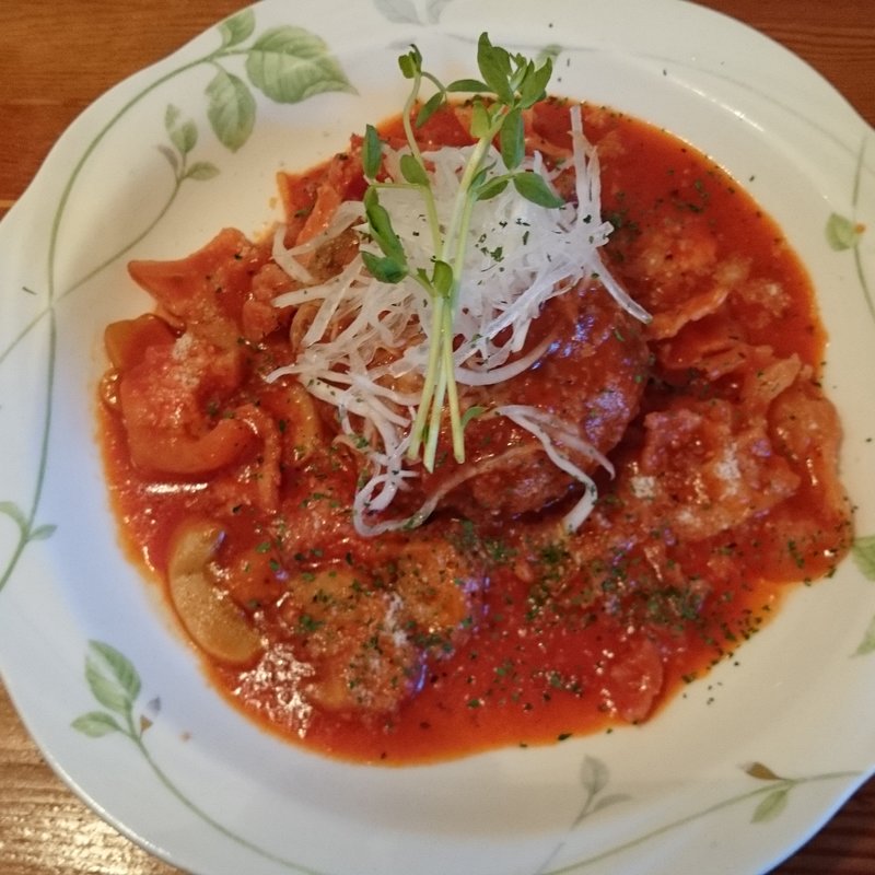 ナポリタンハンバーグ(はせがわ )