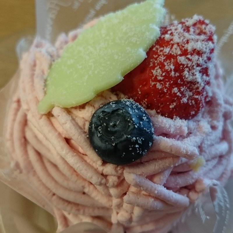 いちごのモンブラン(ケーキ工房Hara)