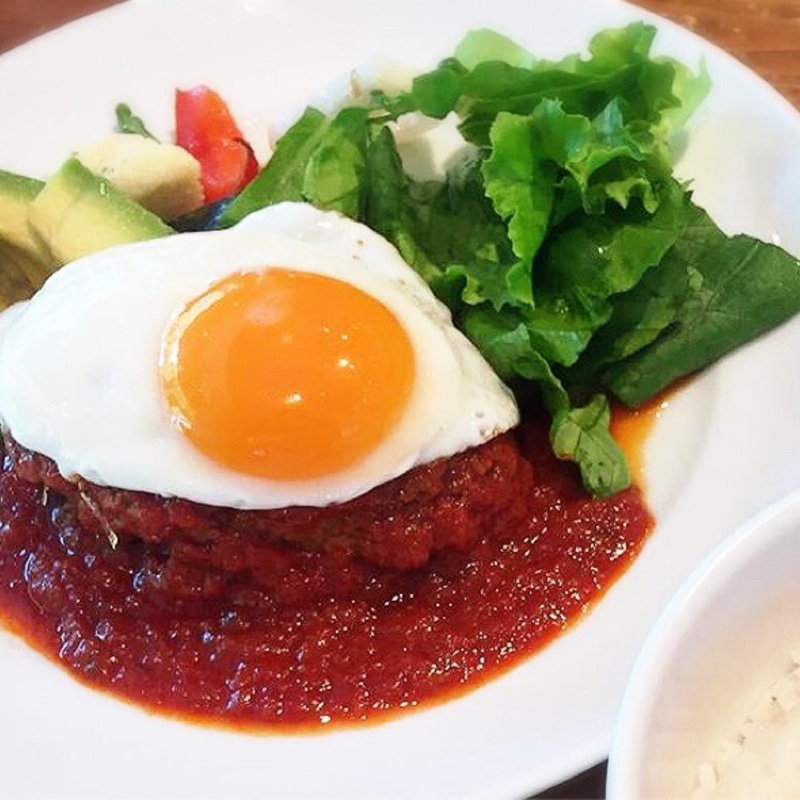 ハンバーグ(ボンダイカフェ)