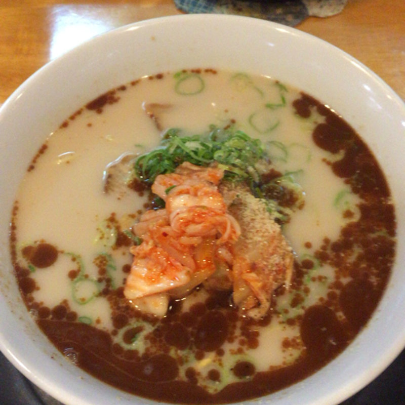 キムチラーメン(とんこつらーめん馬乱)
