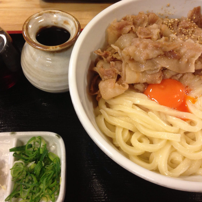 鹿児島豚の肉釜玉(三ツ島　真打)