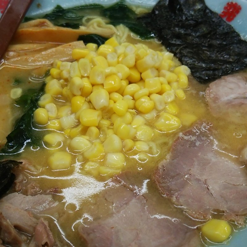 コーン味噌ラーメン(壱発ラーメン 福生店)