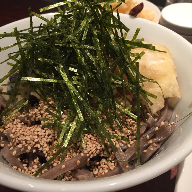 天ぷらそば(酢重正之・楽)