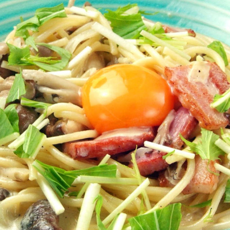 厚切りベーコンときのこのカルボナーラ(6SENSE 柏店 （シックスセンス）)