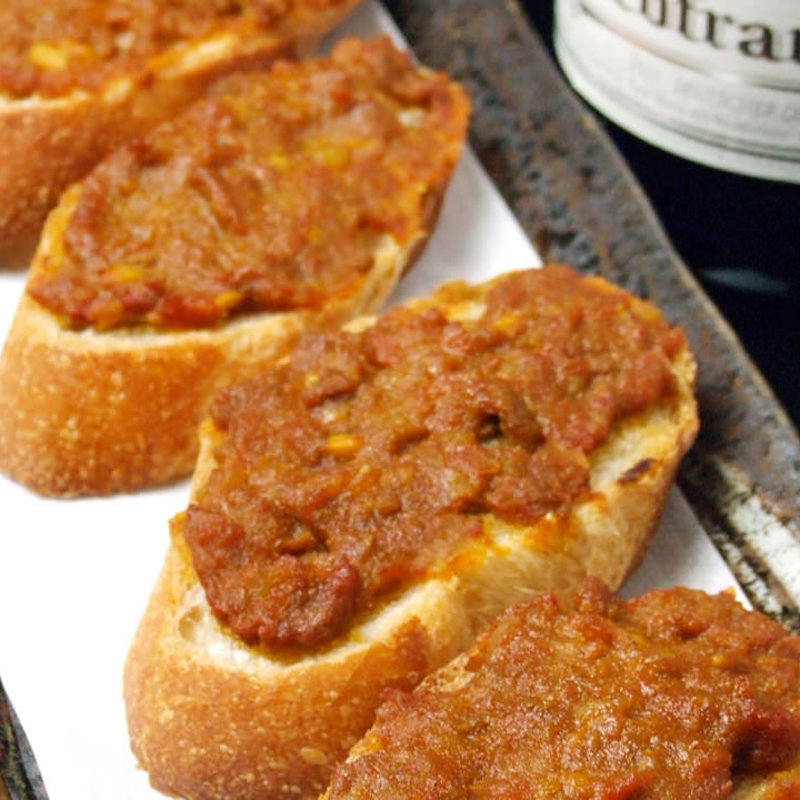 キーマカレーのブルスケッタ(6SENSE 柏店 （シックスセンス）)