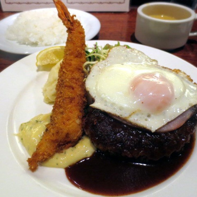 A定食(ビフテキのヒビオ)