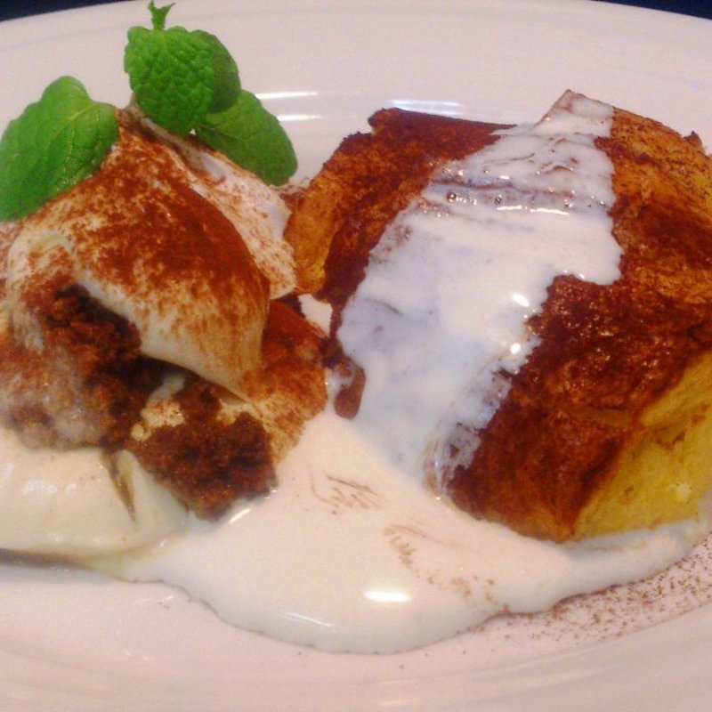 フレンチトースト　ティラミス(カフェ マリオシフォン)