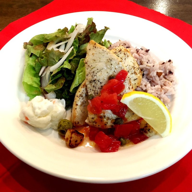 メカジキのグリル(カフェ マリオシフォン)