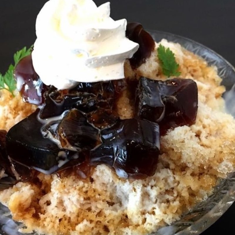 大人のコーヒーカキ氷(トルクーヘン)