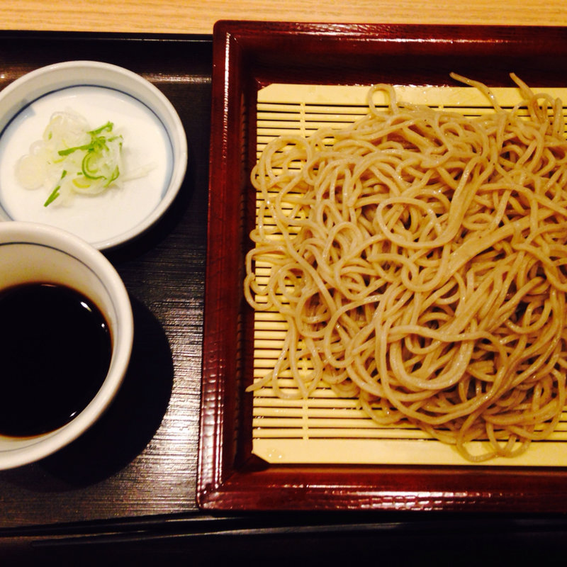 国産そば粉のざるそば(蕎麦処　あいづ)