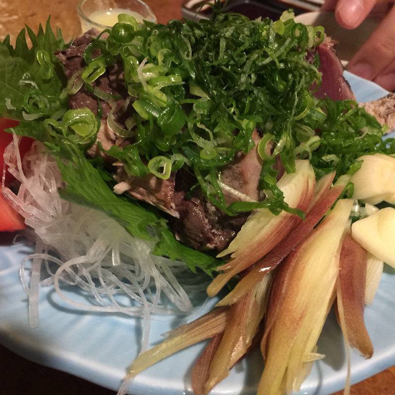 鰹のたたき(どんこ )