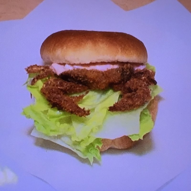 ソフトシェルクラブバーガー(串誠 )