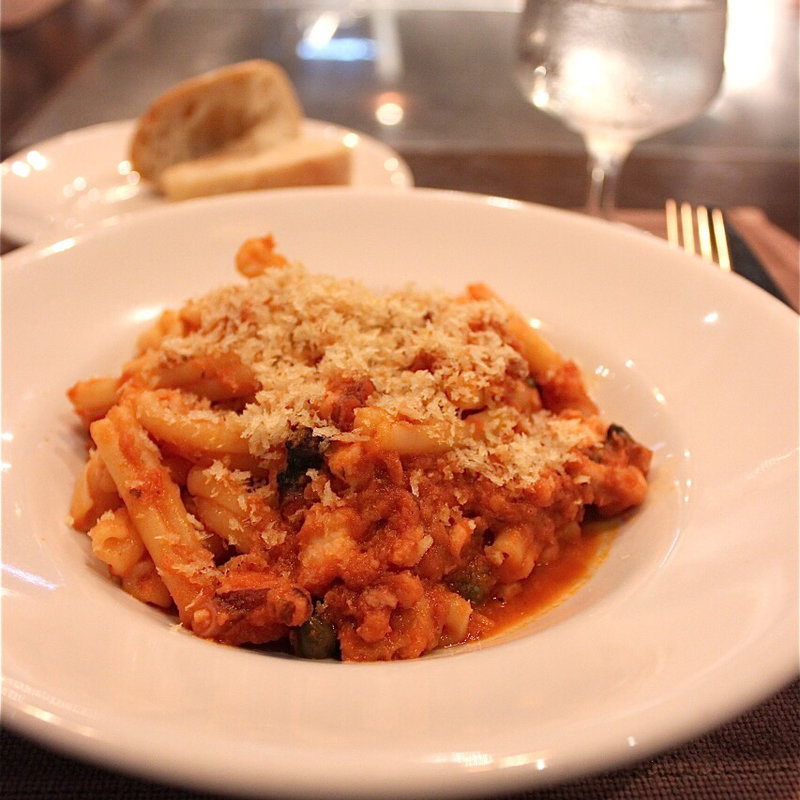 タコと魚介ラグーのフジッリカサレッチェ(フォーチュンガーデンキョウト （FORTUNE GARDEN KYOTO）)