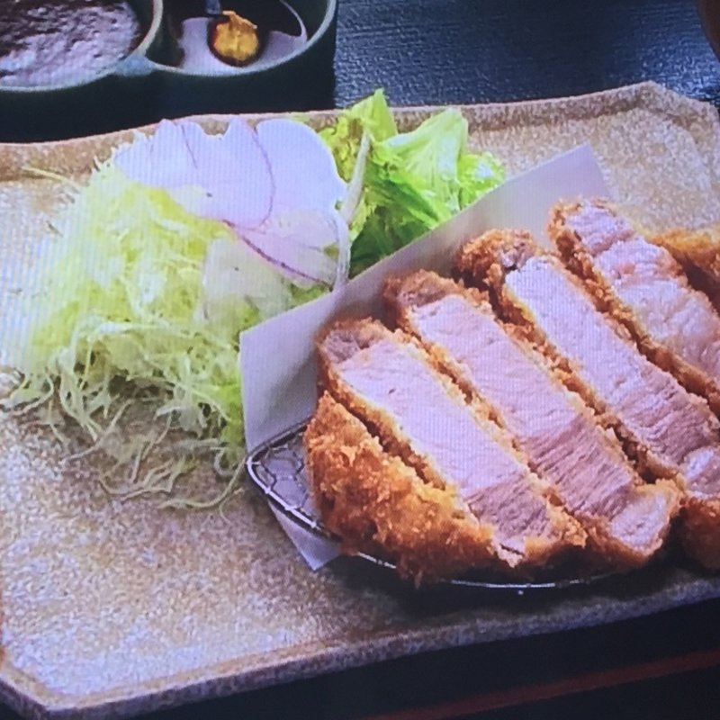 アグー豚ロースとんかつ定食(羅生門 はんにゃ )