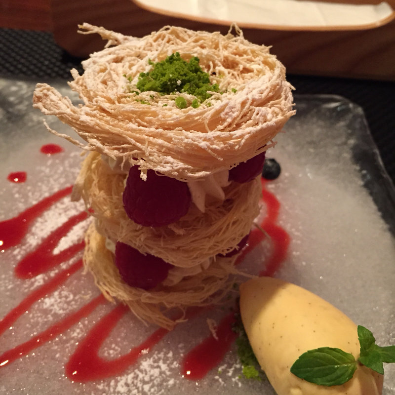 ジョエルロブション風ミルフィーユ(ル カフェ ドゥ ジョエル・ロブション 日本橋高島屋S.C.内)