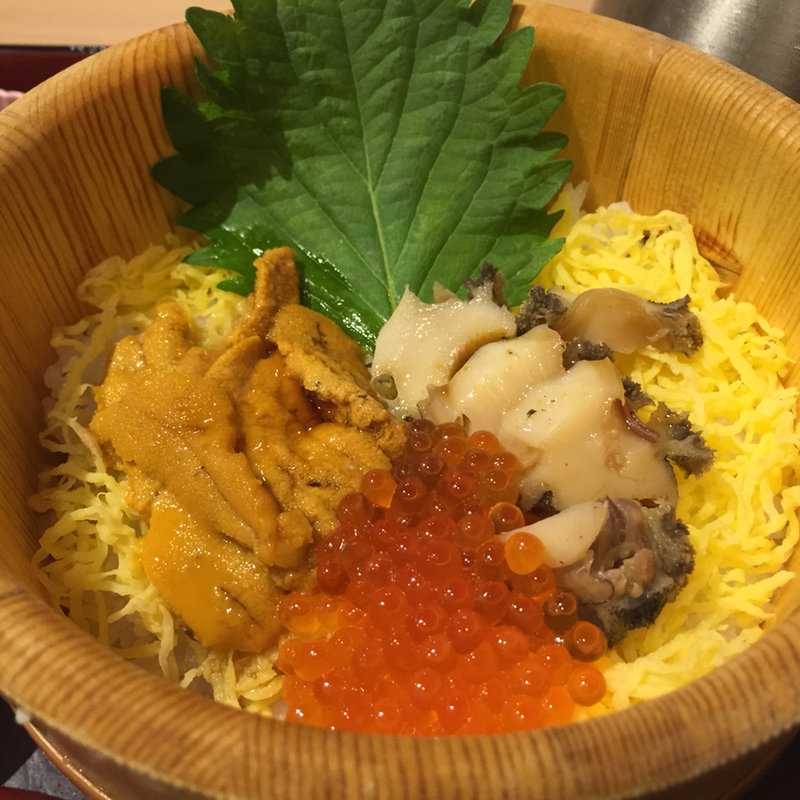 ウニいくらアワビ(おひつごはん四六時中 京都ヨドバシ店 )