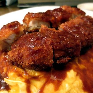 トルコライス　ポークカツ(グリル 北斗星)