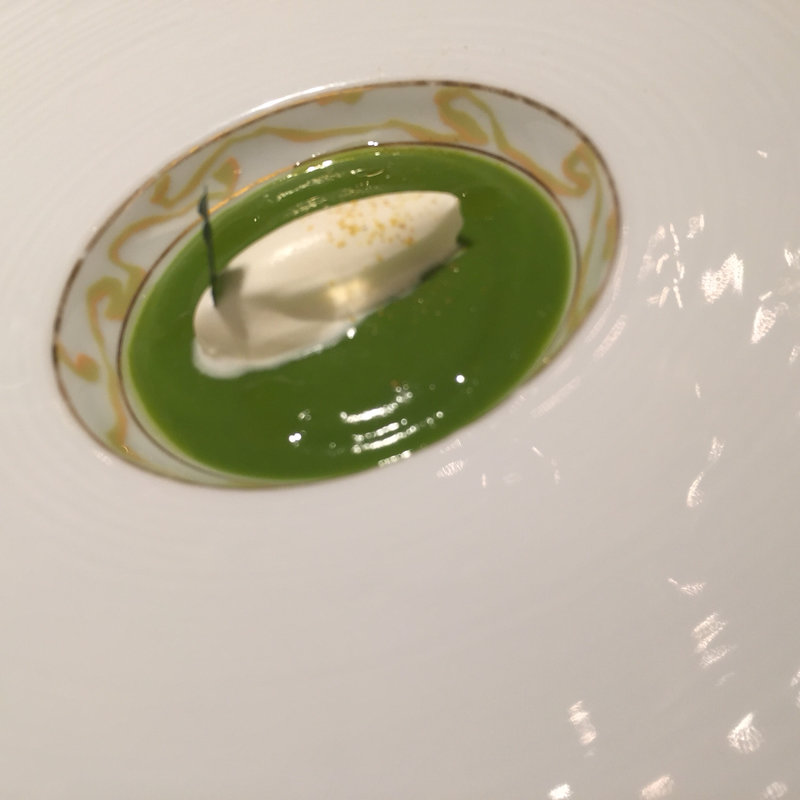 ズッキーニのガスパチョ(ル サロン ジャックボリー)