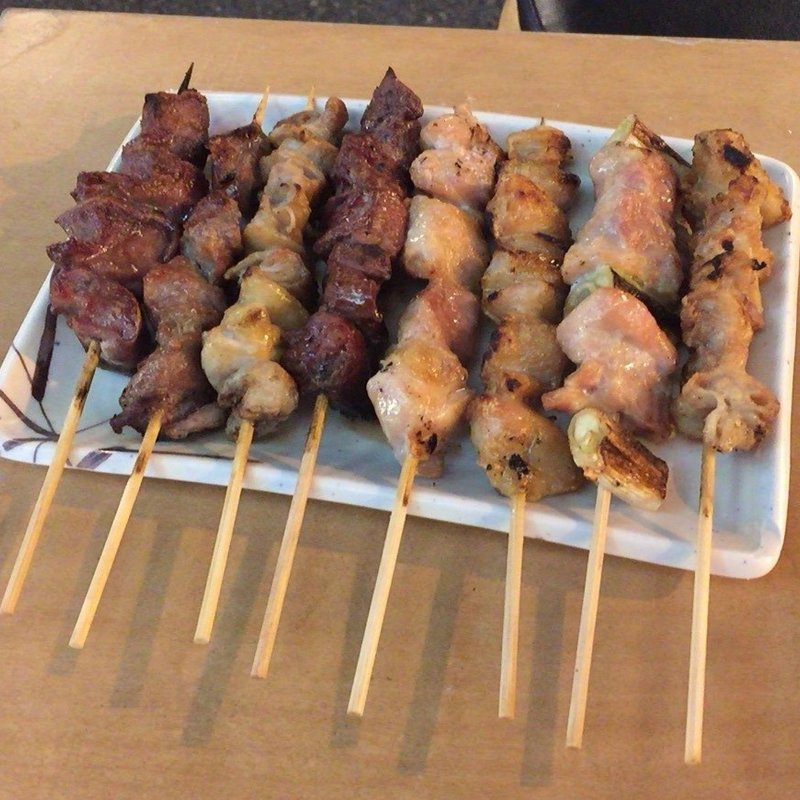 串焼き盛り合わせ(たぬき)