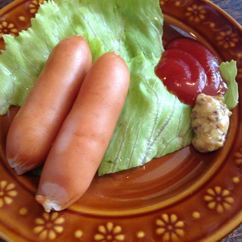 おつまみソーセージ小鉢(positive cafe)