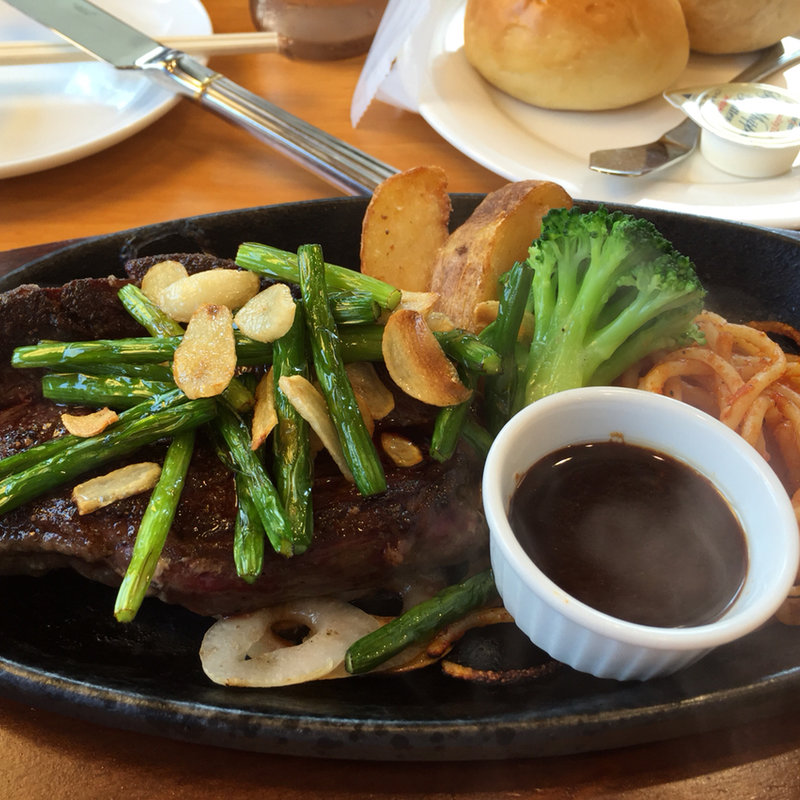 醤油にんにく焦がしステーキ(ステーキ宮 宇治槇島店 )