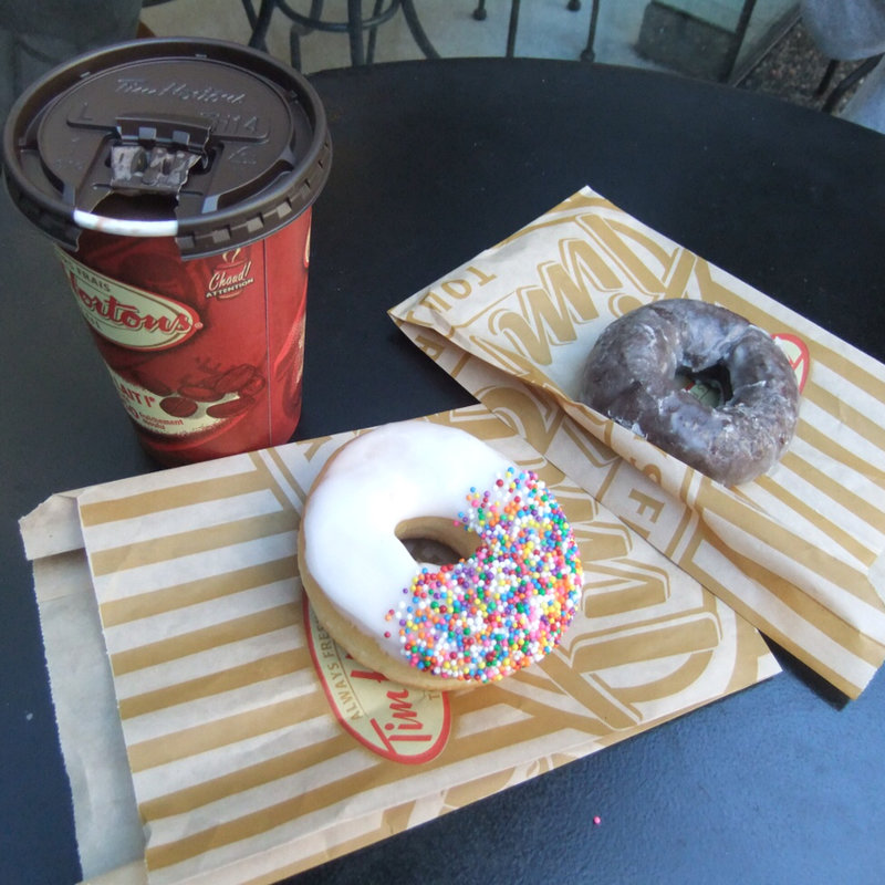 ドーナツ(Tim Hortons)